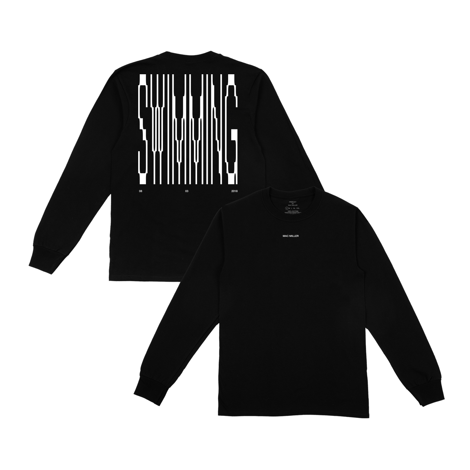 SWIMMING PIXELS LONG SLEEVE – Mac Miller UK