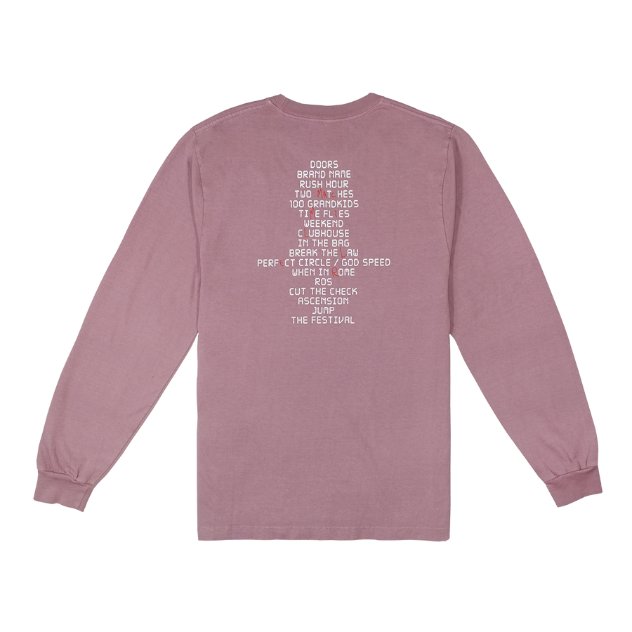 TRACKLIST LONG SLEEVE TEE